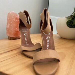 Jeffrey Campbell Tan Heeled Sandals